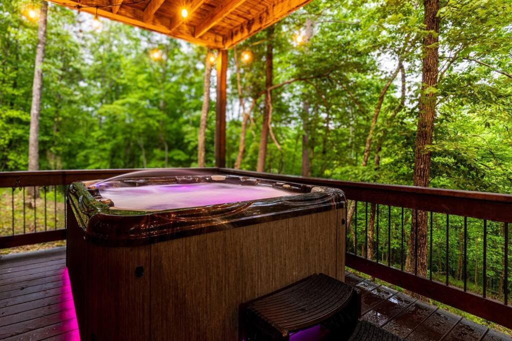 Luxe Family Cabin 8 Min To Downtown Blue Ridge Exterior photo